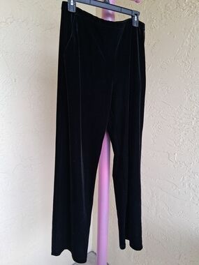 DKNY Black Velvet Pants